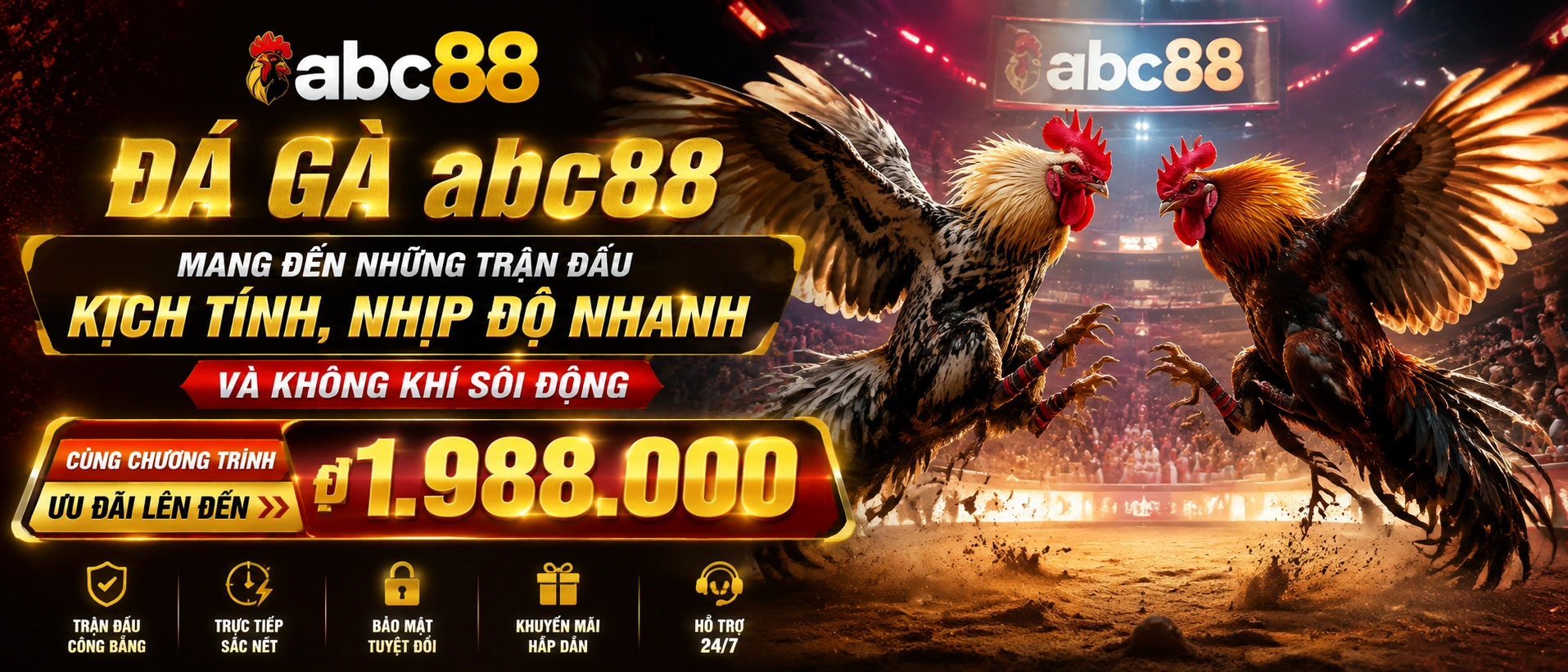 Đá Gà Trực Tiếp giao diện live
