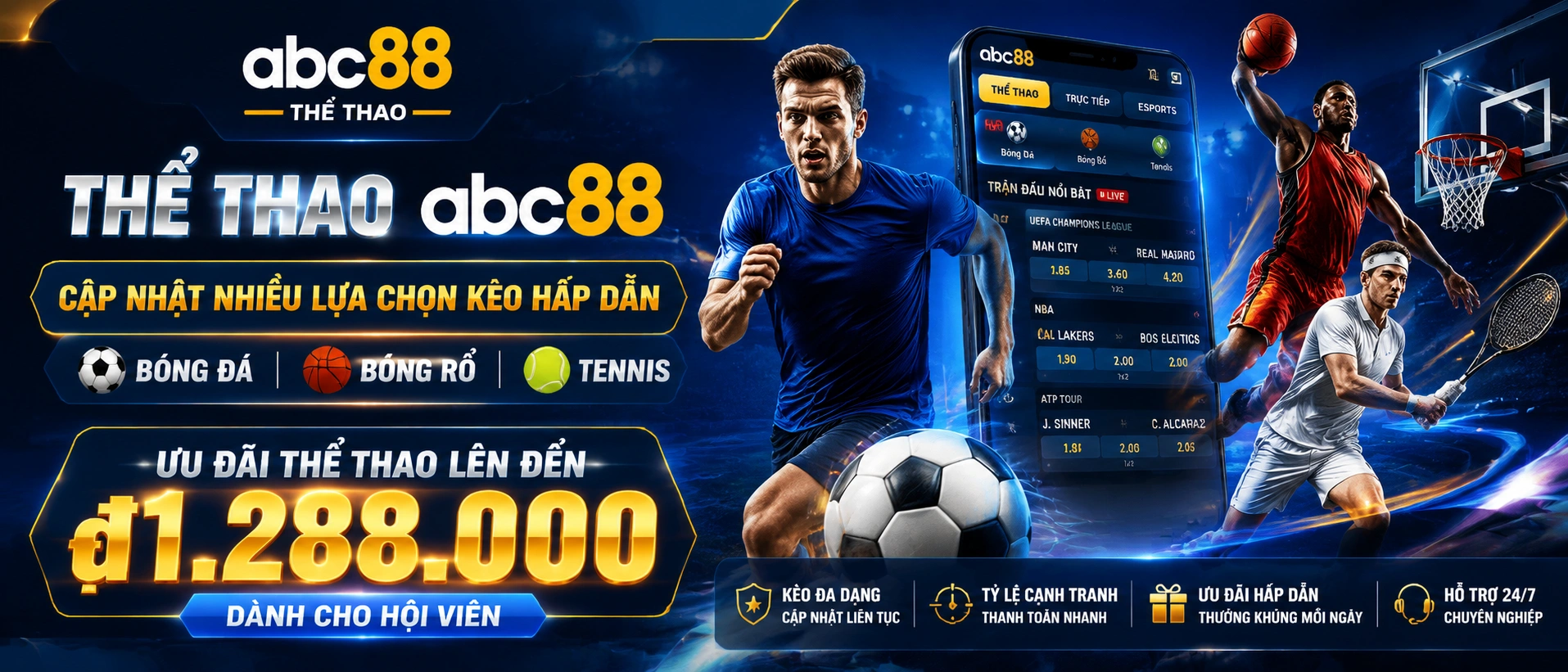 Hình ảnh thể thao ABC88 cho Champions League